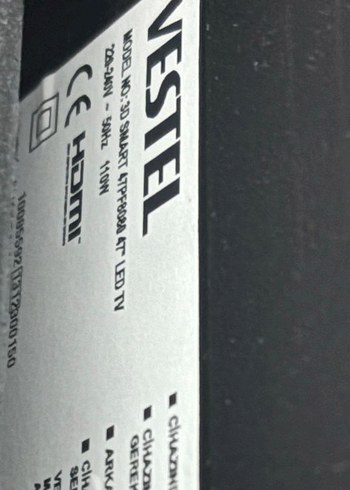 Vestel 47PF9080 47 3D Smart LED TV (Full HD) - Görsel 10