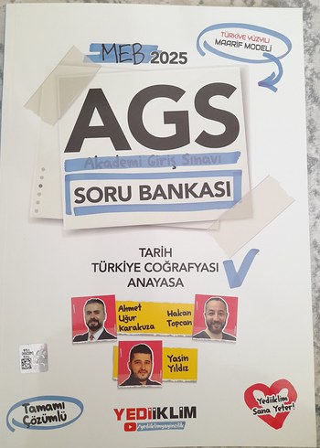  Beden Renk 2025 MEB AGS Konu Anlatımı ve Soru Bankası 6lı Set Yediiklim Y.