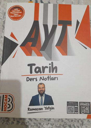 Ramazan Yetgin AYT Tarih Ders Notları