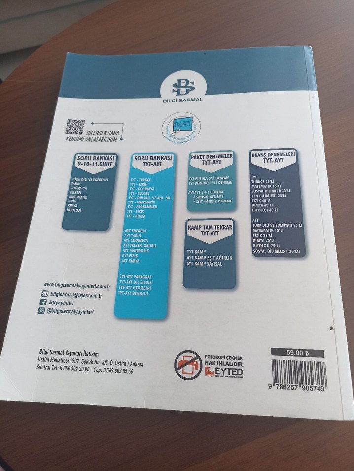 Bilgi Sarmal 10. Sınıf Matematik Soru Bankası - Görsel 2