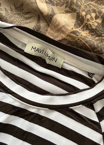 Çizgili Uzun Kollu tunik - Görsel 2