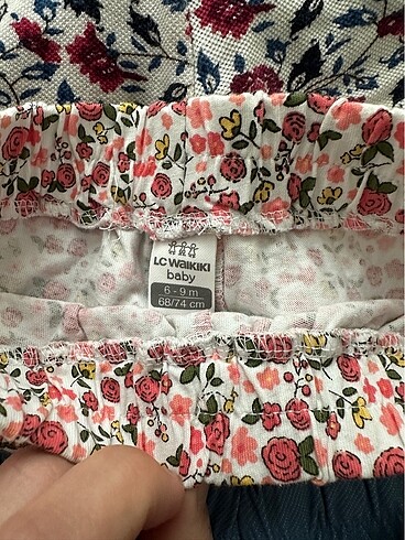 24-36 Ay Beden Alt iki adet LCW nar çiçeği olan hm markadır