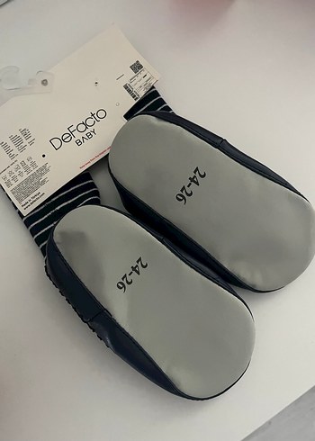 Erkek Bebek Kaydırmaz Tabanlı Ev Çorabı - Görsel 3