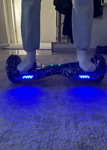 Gri yetişkin hoverboard - Görsel 2