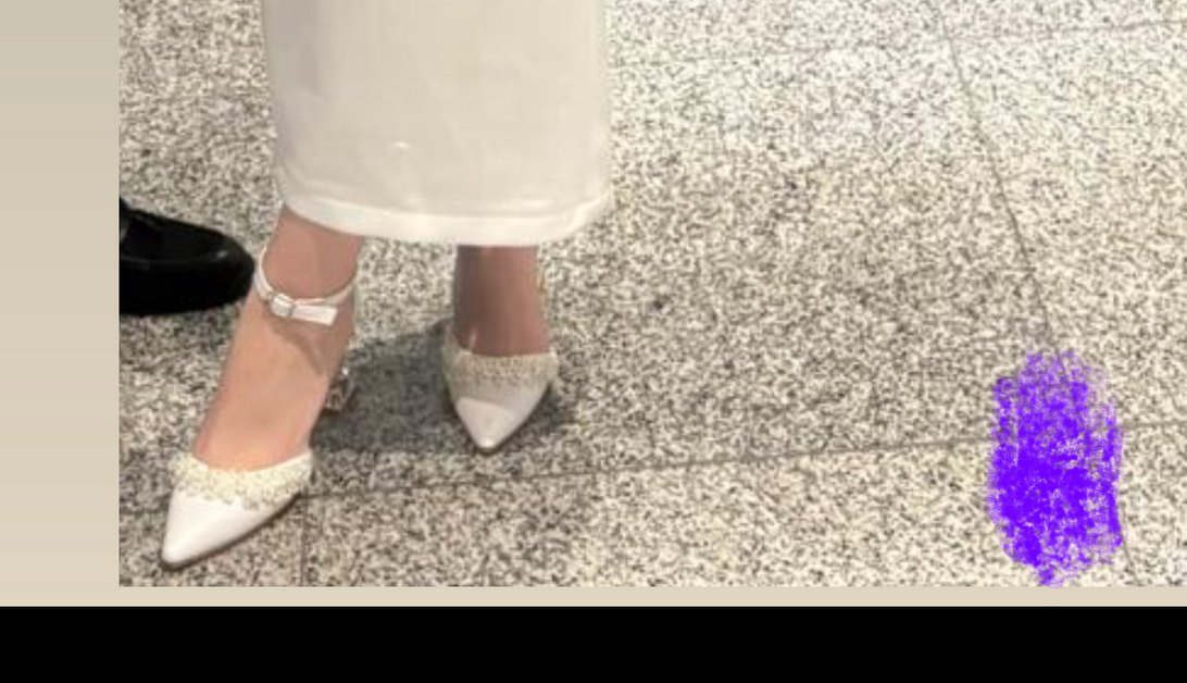 Beyaz Tokalı Topuklu Kadın Abiye Ayakkabı - Görsel 3