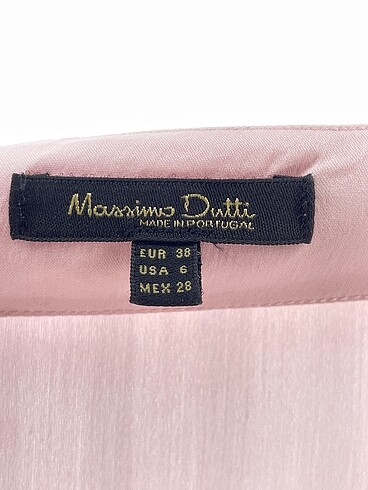 38 Beden pembe Renk Massimo Dutti Bluz %70 İndirimli.