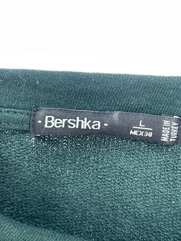 l Beden yeşil Renk Bershka Kısa Elbise %70 İndirimli.