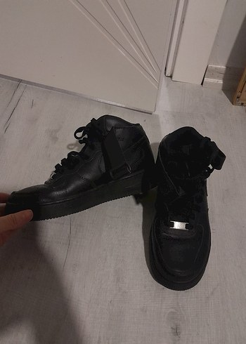 Siyah Kadın Street Wear Sneaker - Görsel 6