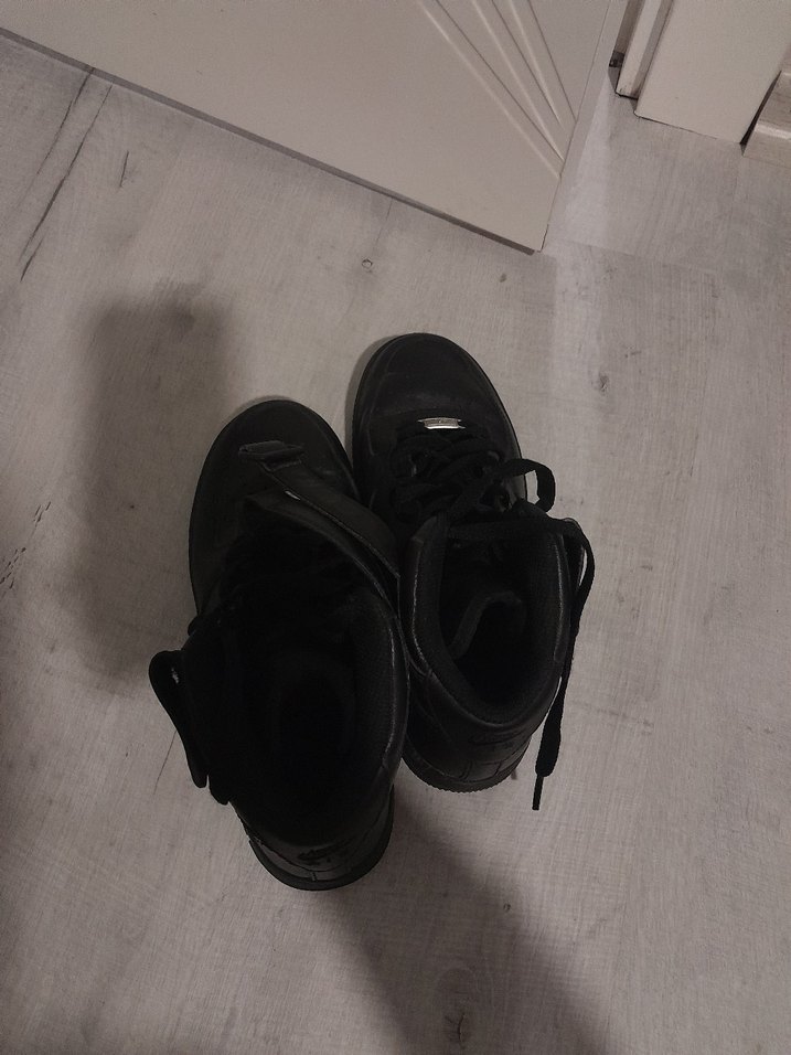 Siyah Kadın Street Wear Sneaker - Görsel 3