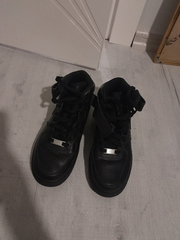 Siyah Kadın Street Wear Sneaker - Görsel 5