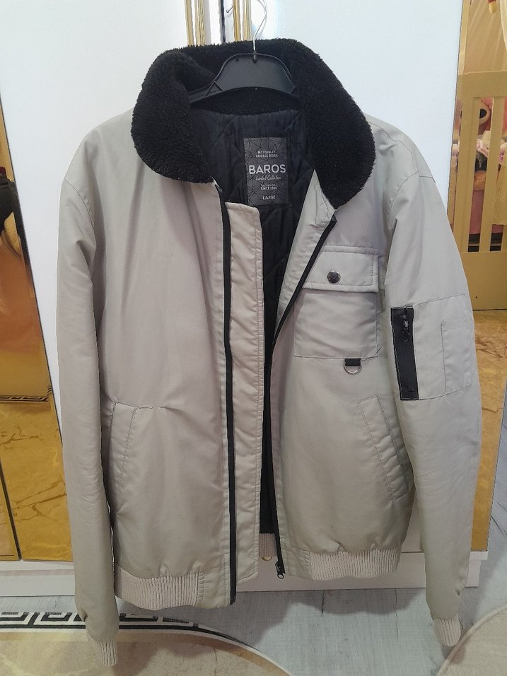 Gri Erkek Street Wear Ceket - Görsel 2