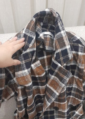 Kahverengi Ekose Desenli kaban - Görsel 5