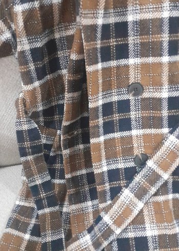 Kahverengi Ekose Desenli kaban - Görsel 3