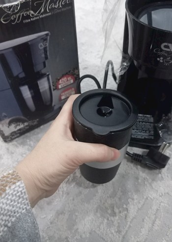 CVS Siyah Kahve Makinesi sıfır kutusunda duruyor - Görsel 3