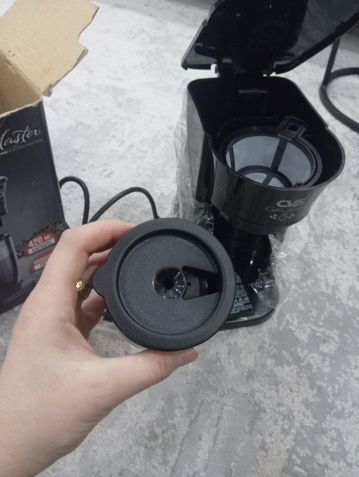 CVS Siyah Kahve Makinesi sıfır kutusunda duruyor - Görsel 4