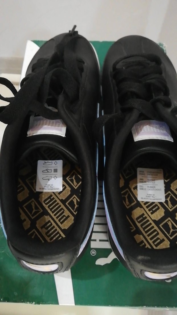 Puma Roma Siyah Mor Kadın Sneaker - Görsel 3