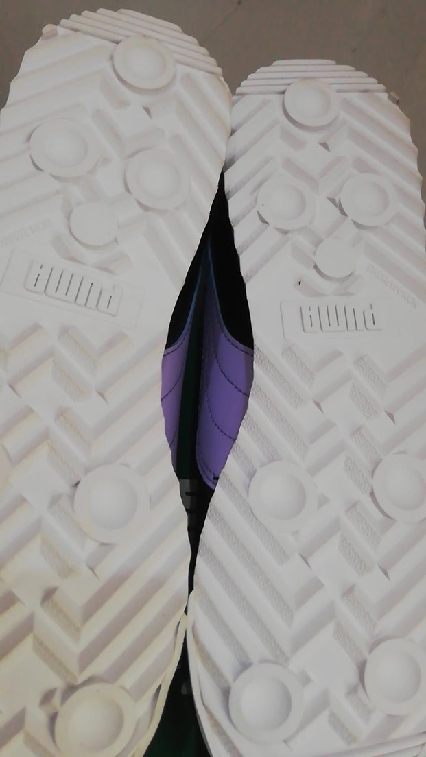 Puma Roma Siyah Mor Kadın Sneaker - Görsel 5