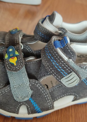Gri Erkek Bebek İlk Adım Ayakkabısı - Görsel 2