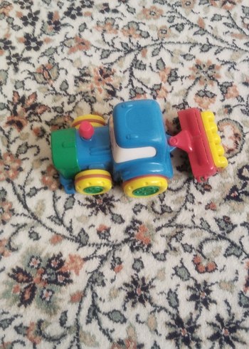 Renkli Plastik Oyuncak Tren