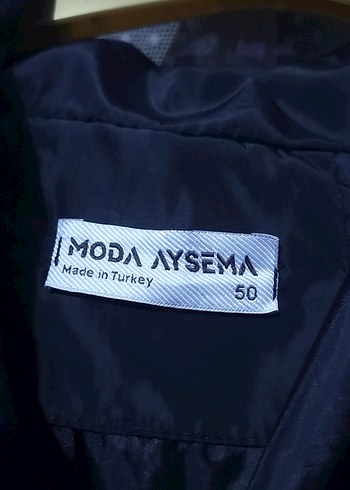 50 Beden siyah Renk Siyah Fermuarlı Kadın uzun mont