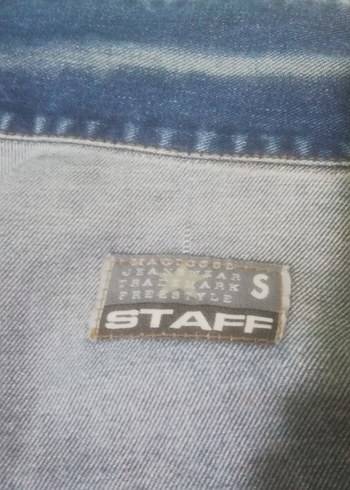 m Beden mavi Renk Staff kot ceket