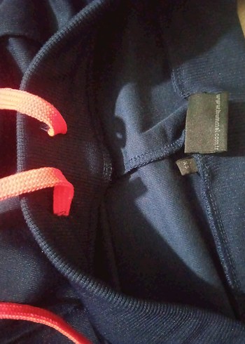 Kadın Lacivert Eşofman Altı Pembe Detaylı - Görsel 5