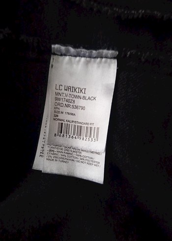 LCW marka siyah ceket - Görsel 4