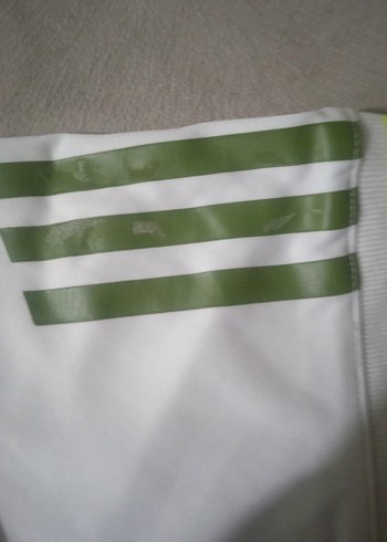 Beyaz Adidas Kısa Kollu Erkek Tişört - Görsel 4