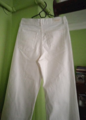 lacarino kadın beyaz pantalon - Görsel 2