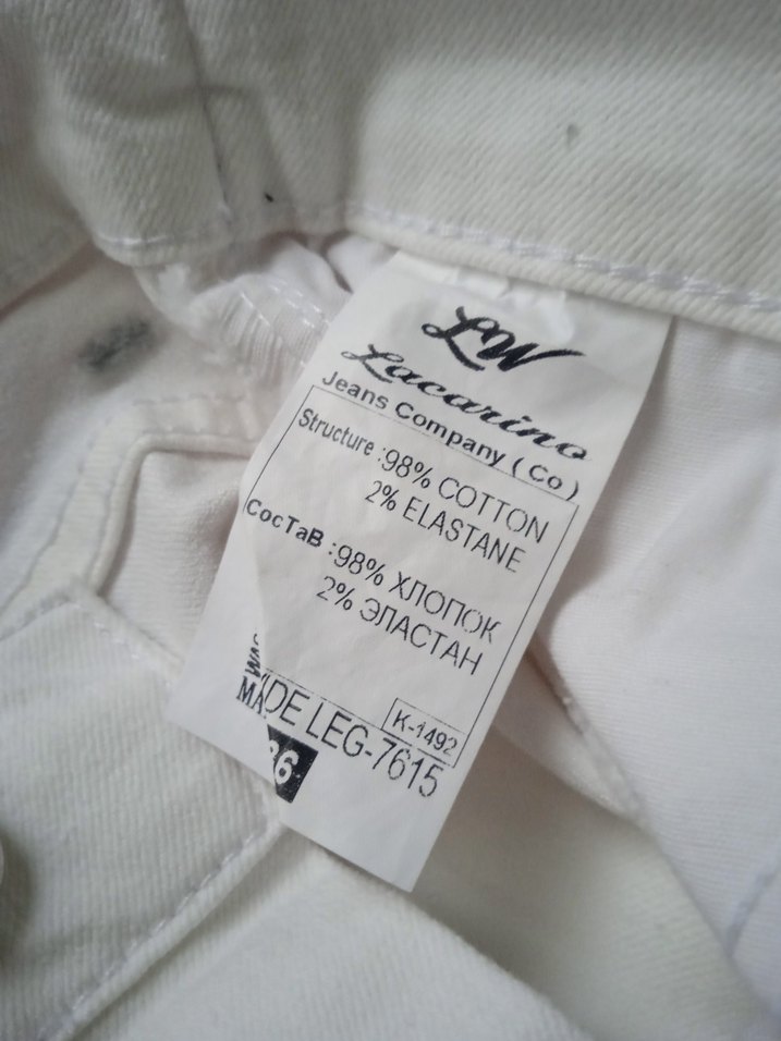 lacarino kadın beyaz pantalon - Görsel 5