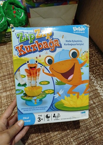 Zip Zip Kurbağa Eğitici Oyuncak