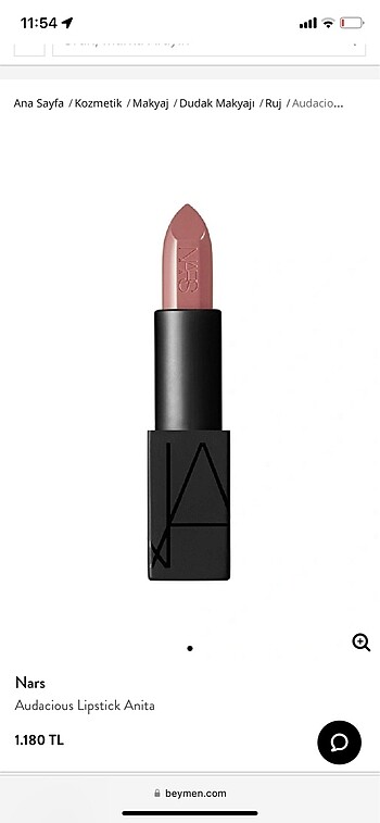 NARS Audacious ANITA Ruj | Pembe Nude