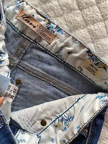 32 Beden Mavi Jeans | Klasik Kot Rengi İspanyol Jean