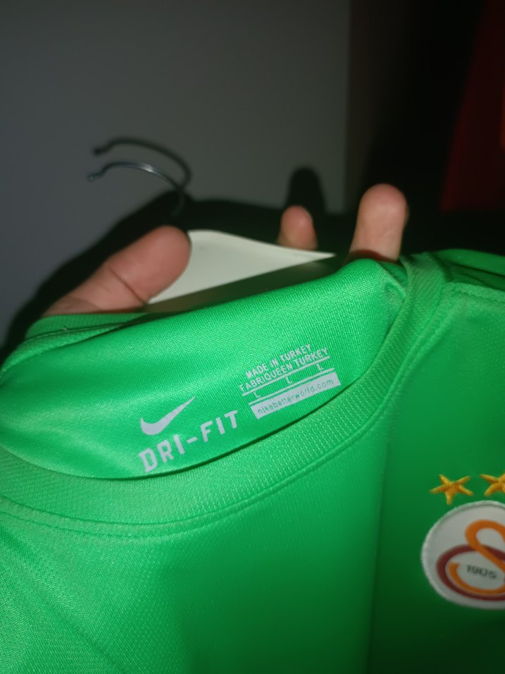 Nike Yeşil Galatasaray imzalı musler forması - Görsel 3