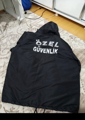 Siyah Kapüşonlu Erkek Oversize Ceket - Görsel 2