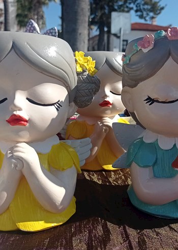 Renkli Melek Figürleri - Görsel 2