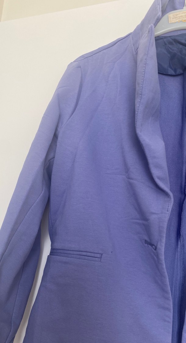 Mor Keten Kadın Blazer Ceket - Görsel 2