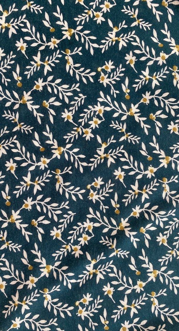 Mavi Bohem Desenli Hamile Bluzu - Görsel 2