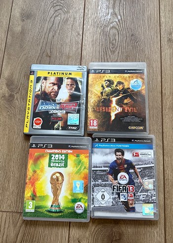 PS3 Oyun Paketi: Dövüş, Korku ve Futbol