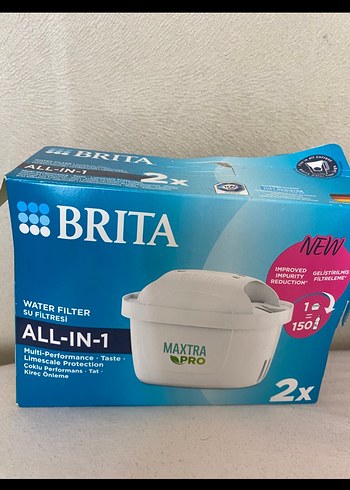 Brita Maxtra Pro All-in-1 Su Filtresi 2'li