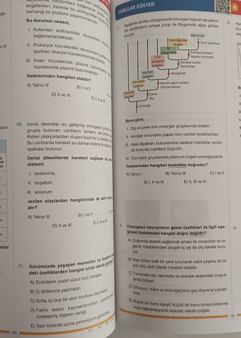 Beden TYT Biyoloji Soru Bankası
