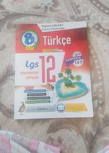 8. Sınıf LGS Türkçe 12 Deneme Sınavı