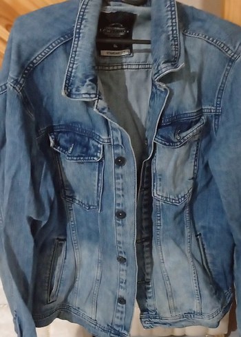 LC Waikiki Düğmeli Mavi Kadın Denim Ceket