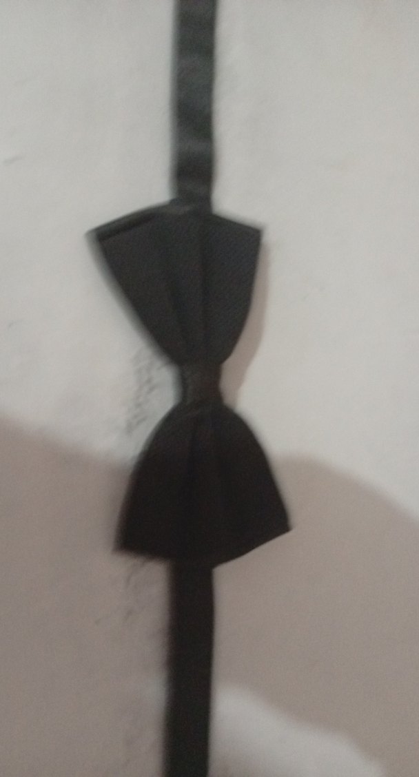 Siyah Minimalist Erkek Papyon - Görsel 2