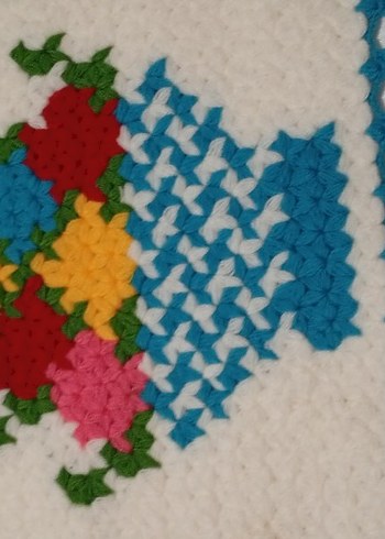 Renkli El Örgüsü Banyo Süngeri - Görsel 3