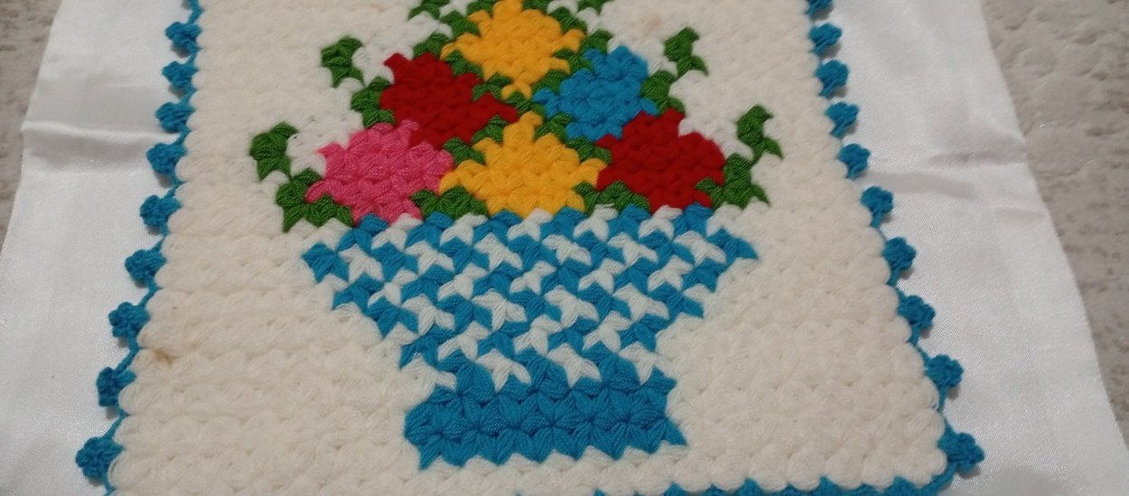 Renkli El Örgüsü Banyo Süngeri - Görsel 4