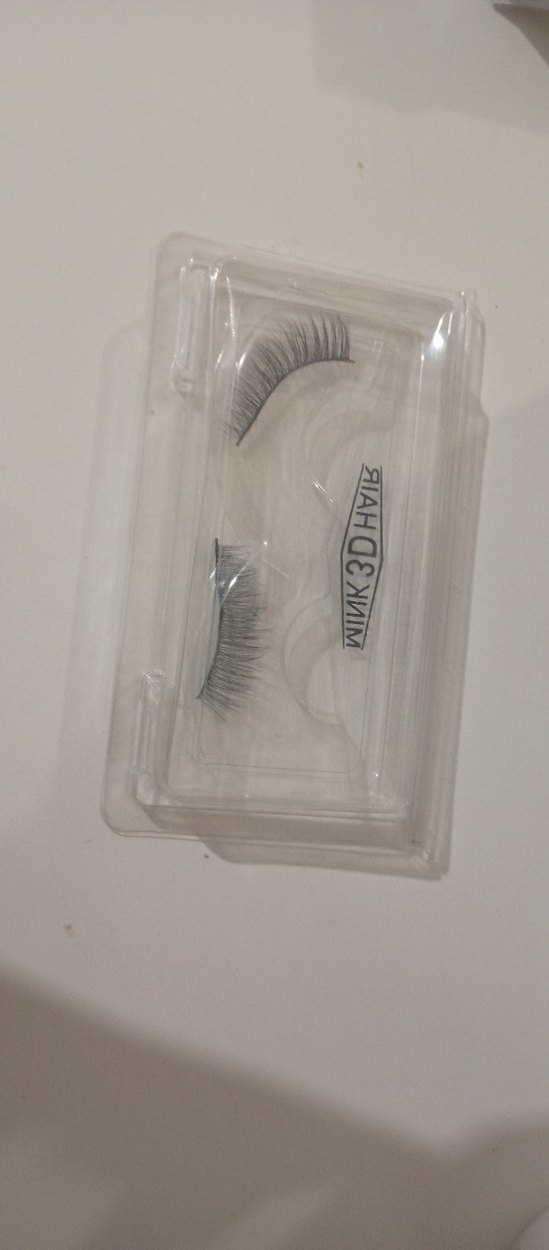 Bej Renkli Gri Takma Kirpik - Görsel 2