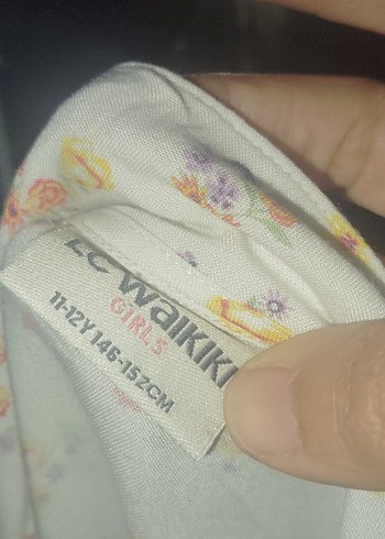 Beyaz Çiçek Desenli Midi Emzirme Sabahlığı - Görsel 2