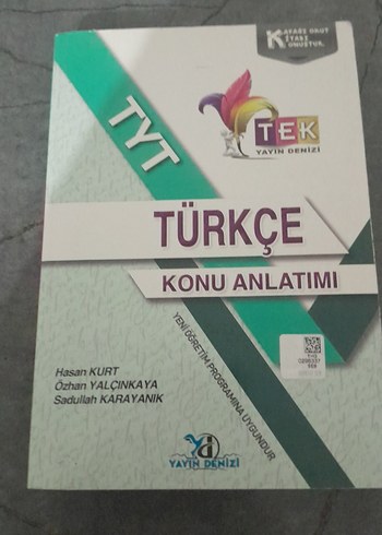 TYT Türkçe Konu Anlatımı Kitabı