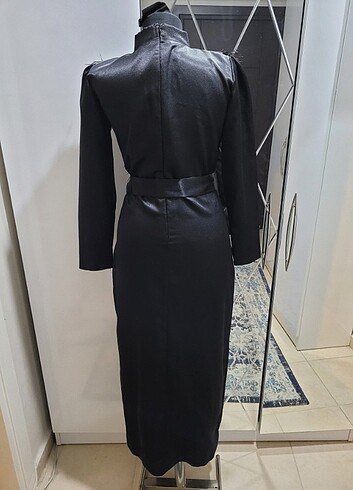 Saten elbise - Görsel 2